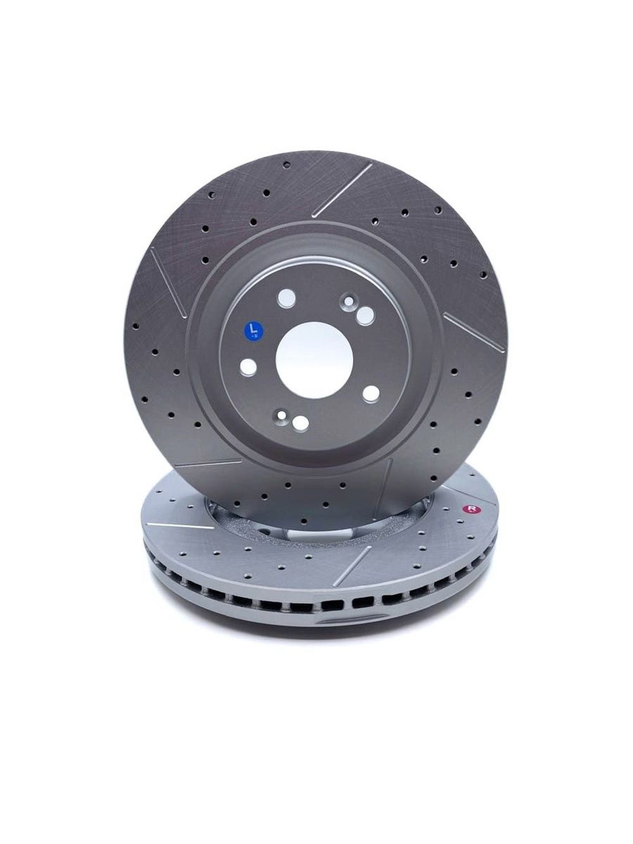 ARRIZO 8 (до 2025). Передние перфорированные тормозные диски и керамических колодок DZK (комплект). 204000944AA/M1E-3501080 - Фото 1