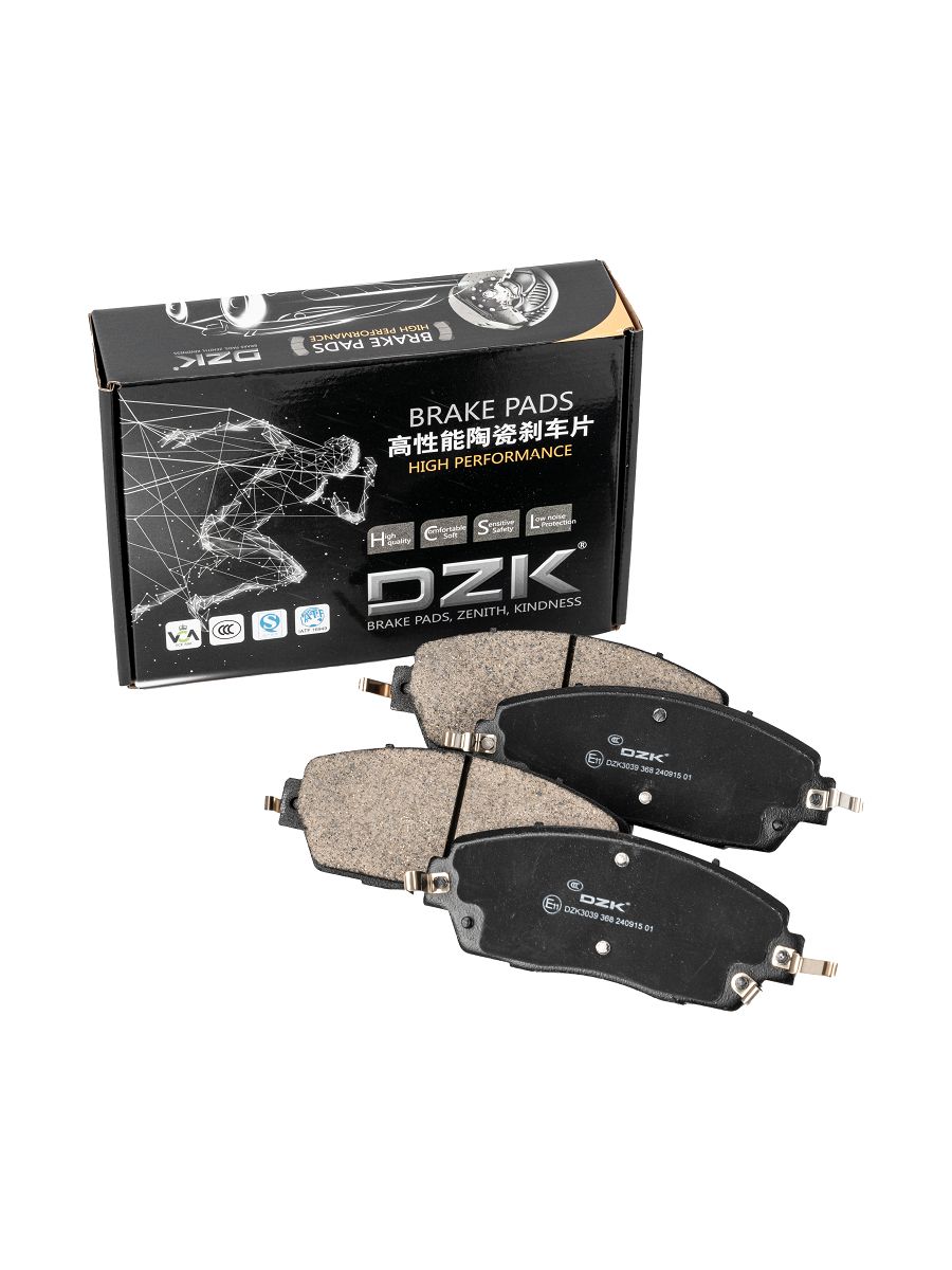 GAC GS3. Передние КЕРАМИЧЕСКИЕ тормозные колодки. DZK3175. 8830008СRV0000 - Миниатюра 1